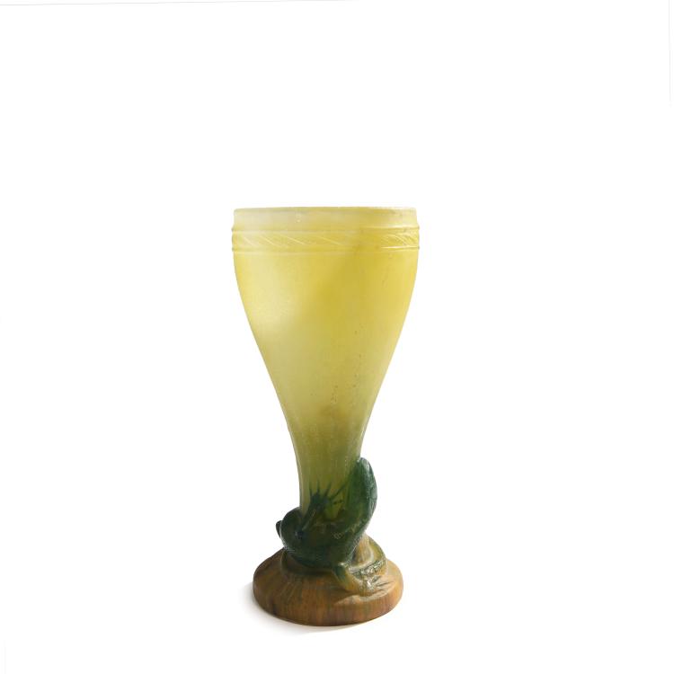 Hauptbild zu Objekt, 'Au L&eacute;zard' vase, pre-1914, Walter, Amalric, Nancy, 144B 226
