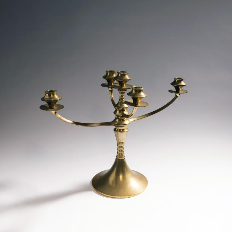 Hauptbild zu Objekt, Candelabrum, c. 1906, Seifert, K.M., Dresden (zugeschrieben), 144B 506