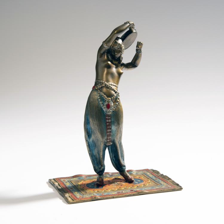 Hauptbild zu Objekt, Oriental dancer, c. 1900, Wien, 144B 366
