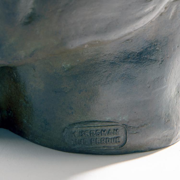 Bild 3 zu Objekt, 'Sitting Bull', c. 1900, Bergman, Herman, Konstgjuteri AB, Stockholm, 144B 289