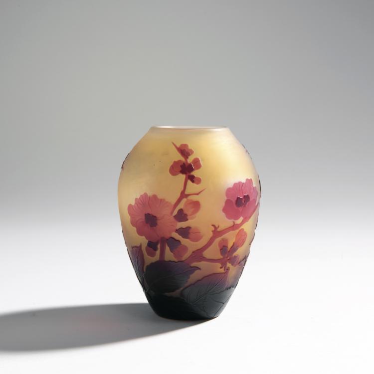 Hauptbild zu Objekt, Vase 'Cerisier en Fleurs ', 1908-14, Gall&eacute;, Etablissements, Nancy, 144B 177