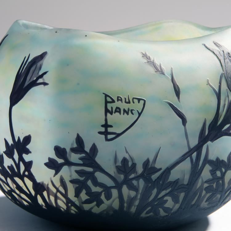 Bild 2 zu Objekt, Vase 'Pulsatille des Pr&eacute;s', um 1910, Daum Fr&egrave;res, Nancy, 144B 126