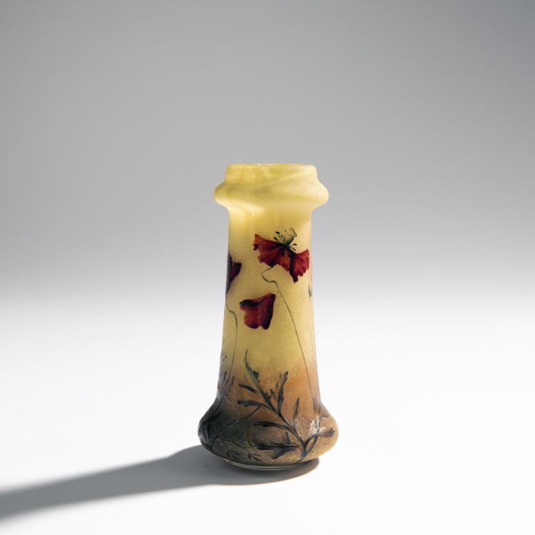 Bild 1 zu Objekt, Kleine Vase 'Pavots', 1901-05, Daum Fr&egrave;res, Nancy, 144B 90