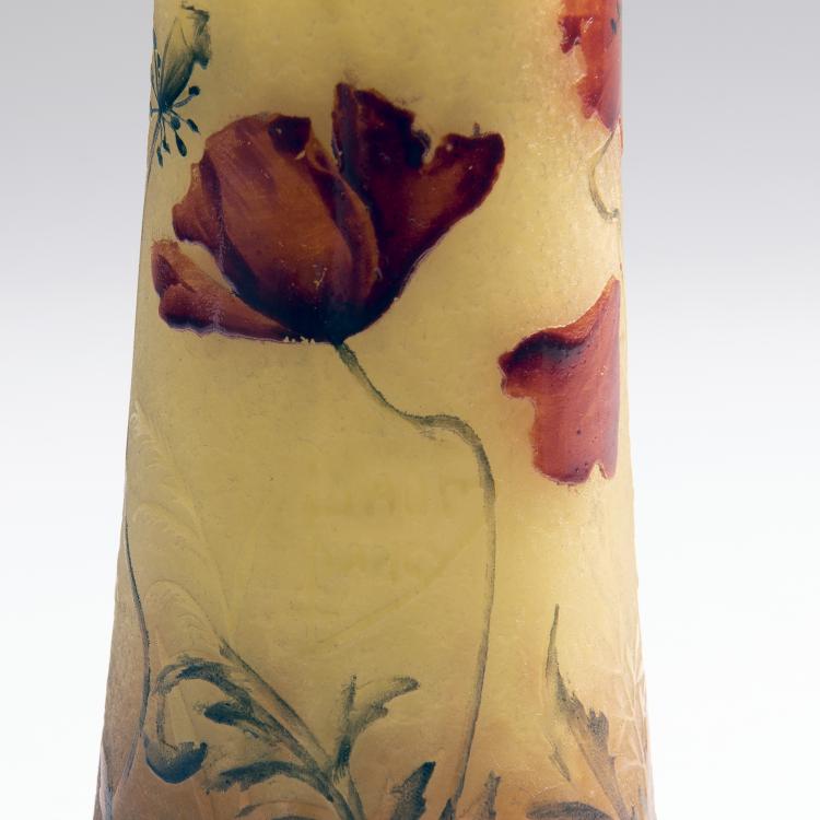 Bild 2 zu Objekt, Kleine Vase 'Pavots', 1901-05, Daum Fr&egrave;res, Nancy, 144B 90