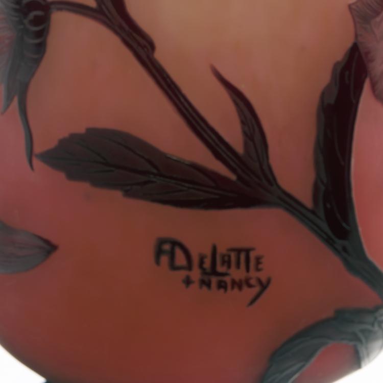 Bild 2 zu Objekt, Gro&szlig;e Vase 'Campanules', 1925er Jahre, Delatte, Andr&eacute;, Nancy, 144B 145