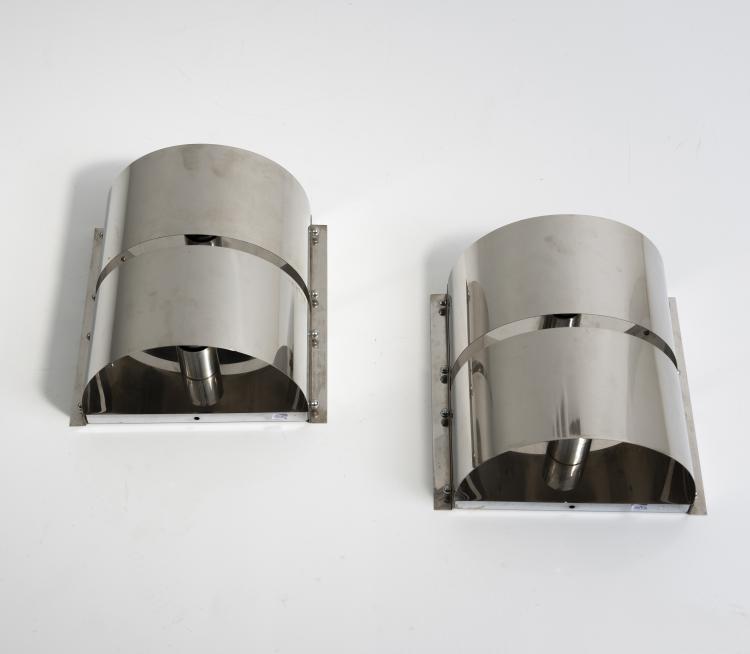 Bild 3 zu Objekt, Zwei Wandleuchten, um 1965, Minilumi Design, Italien, 145B 402