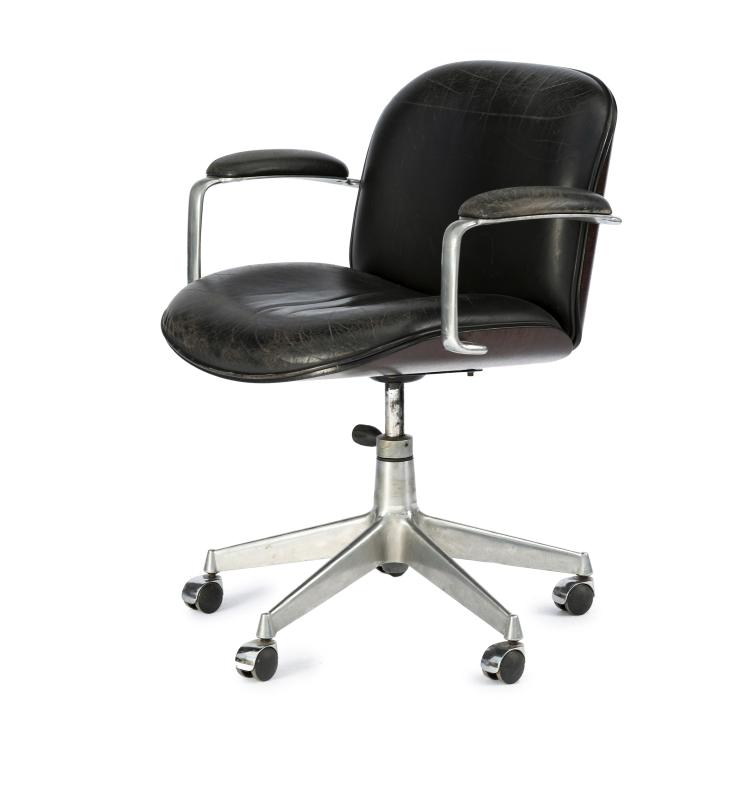 Hauptbild zu Objekt, Desk chair, 1959/60, MIM, Rom, 145B 327
