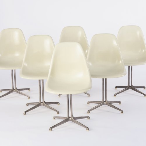 6 side chairs on 'La Fonda' base