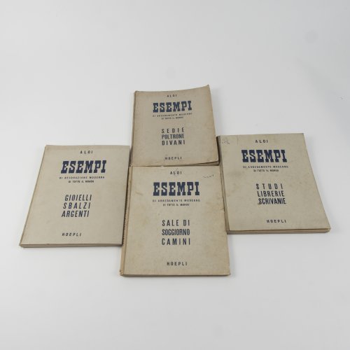 4 'Esempi' books, 1952-54