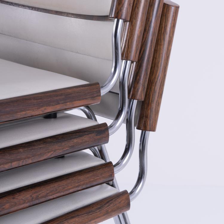 Bild 2 zu Objekt, Four '150' chairs, 1958, Kolds Savvaerk, D&auml;nemark, 145B 313