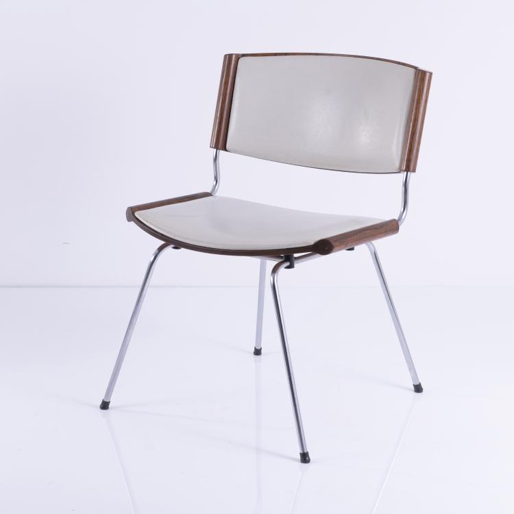 Bild 4 zu Objekt, Four '150' chairs, 1958, Kolds Savvaerk, D&auml;nemark, 145B 313