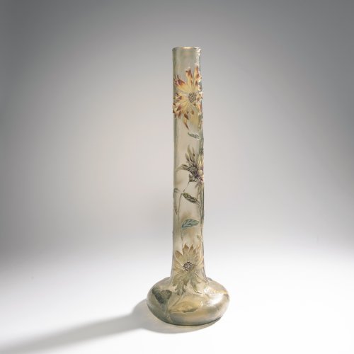 Tall 'Tournesol' vase, c. 1895