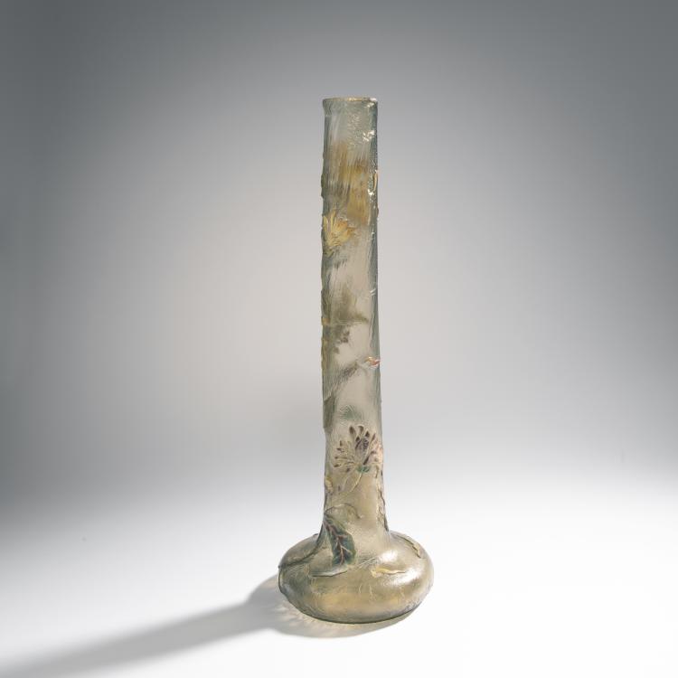 Bild 1 zu Objekt, Gro&szlig;e Stangenvase 'Tournesol', um 1895, Gall&eacute;, Emile, Nancy, 144B 152