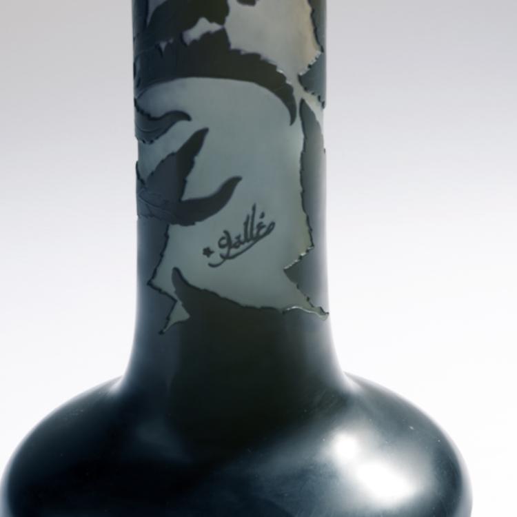 Bild 2 zu Objekt, Stangenvase 'Hortensias', 1905-08, Gall&eacute;, Etablissements, Nancy, 144B 167