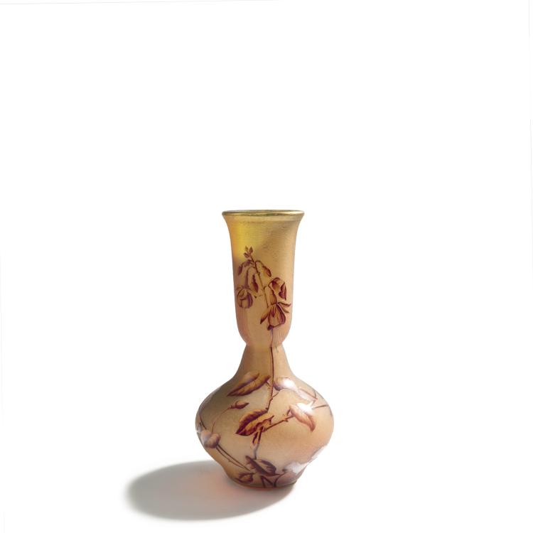 Hauptbild zu Objekt, 'Fuchsias' vase, c. 1898-1900, Daum Fr&egrave;res, Nancy, 144B 78