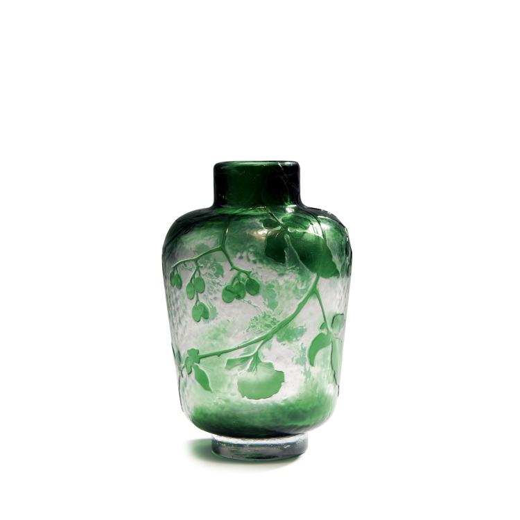 Hauptbild zu Objekt, 'Solan&eacute;es' Martel&eacute; vase, 1899-1902, Daum Fr&egrave;res, Nancy, 144B 82