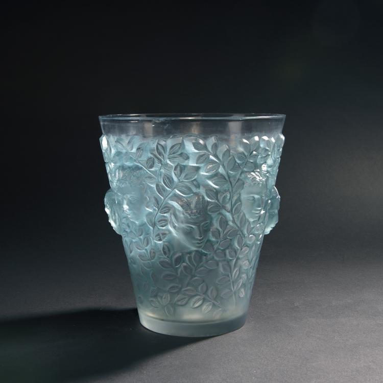 Hauptbild zu Objekt, Vase 'Sil&egrave;nes', 1938, Lalique, Ren&eacute;, Wingen-sur-Moder, 144A 62