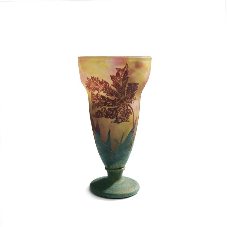 Hauptbild zu Objekt, Gro&szlig;e Vase 'Tulipes Perroquet', 1914-22, Daum Fr&egrave;res, Nancy, 144B 133
