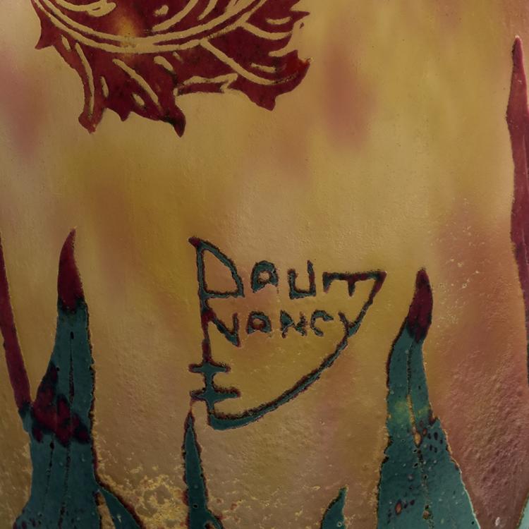 Bild 2 zu Objekt, Gro&szlig;e Vase 'Tulipes Perroquet', 1914-22, Daum Fr&egrave;res, Nancy, 144B 133