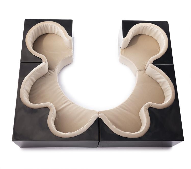 Hauptbild zu Objekt, 'Safari' modular seating, 1967 , Poltronova, Pistoia, 145B 412