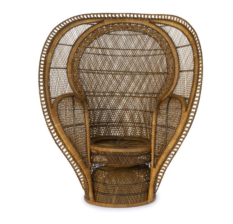 Hauptbild zu Objekt, Armlehnsessel 'Emanuelle', 1970er Jahre, Italien, 145B 439