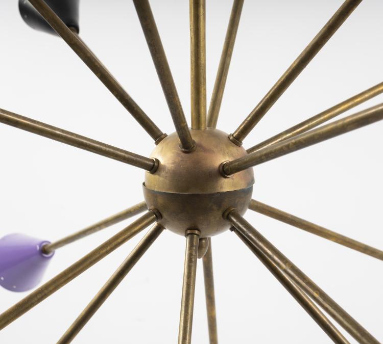 Bild 1 zu Objekt, Ceiling light 'Sputnik', c. 1959, Italien, 145B 332