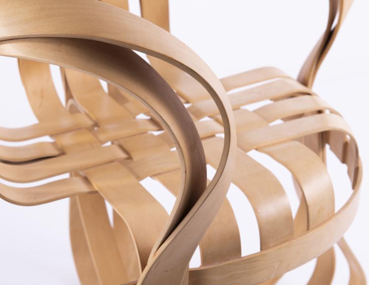 Bild 1 zu Objekt, 'Cross Check' armchair, 1990, Knoll International, New York, 145B 466
