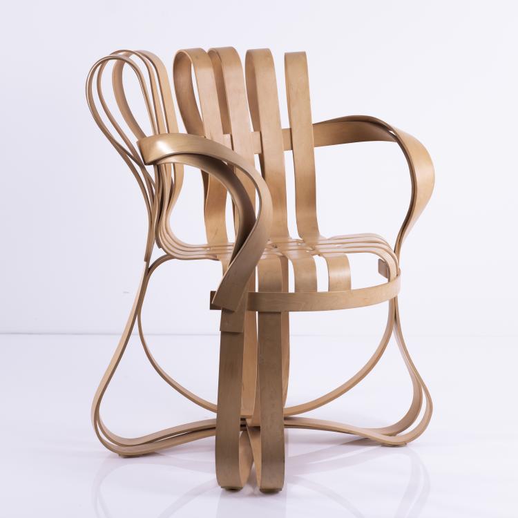 Bild 2 zu Objekt, 'Cross Check' armchair, 1990, Knoll International, New York, 145B 466
