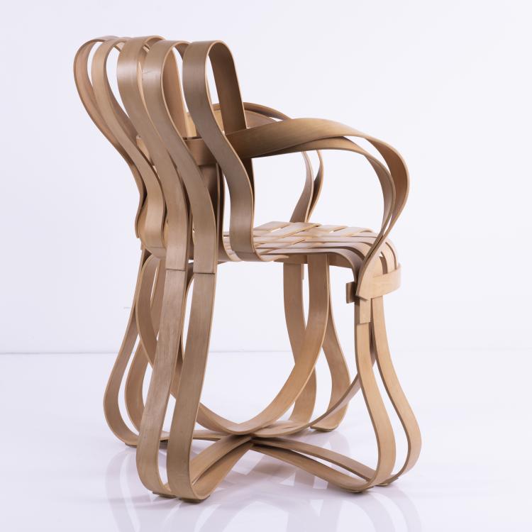 Bild 3 zu Objekt, 'Cross Check' armchair, 1990, Knoll International, New York, 145B 466