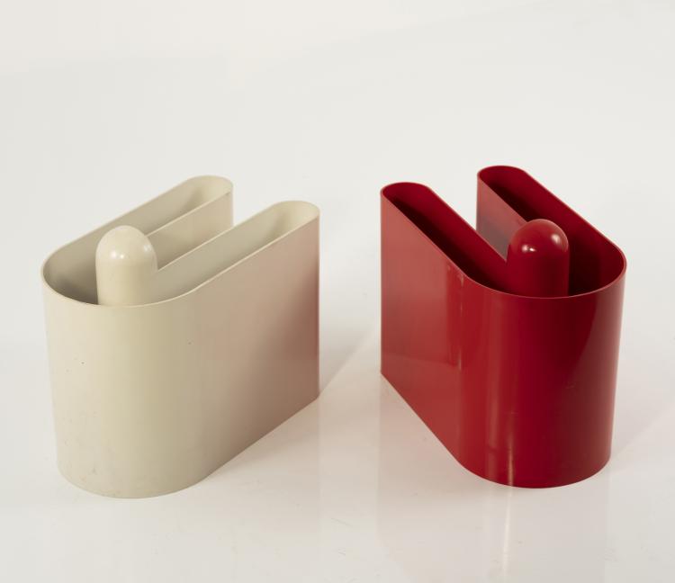 Bild 2 zu Objekt, Zwei Zeitungsst&auml;nder 'Zen', 1969, Bilumen, Mailand, 146B 294