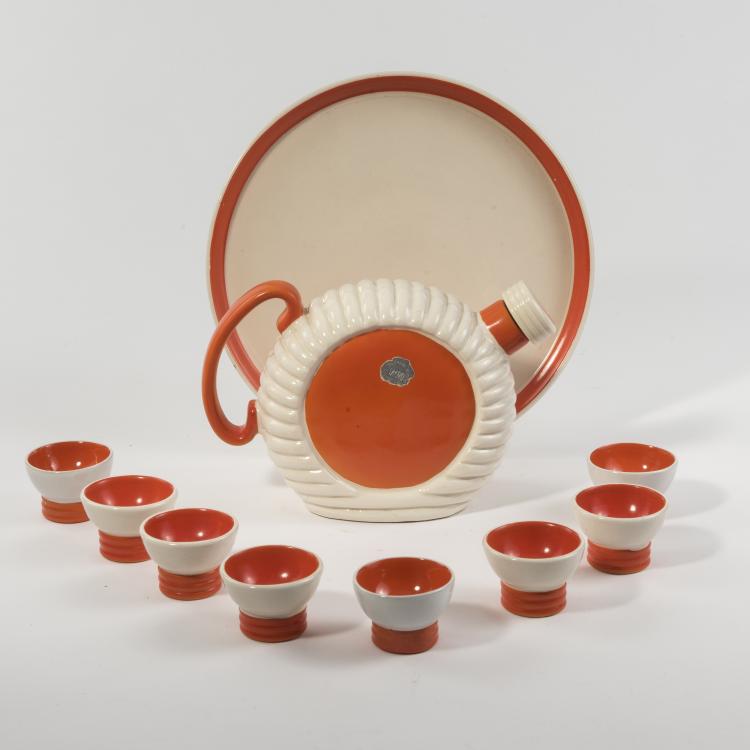 Bild 2 zu Objekt, Lik&ouml;rservice, 1940er Jahre, Pucci, Ceramiche, Umbertide; Rometti, Ceramiche, Umbertide;, 146B 165