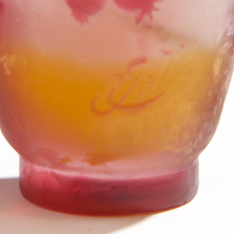 Bild 2 zu Objekt, Kleine Vase 'Groseilles', 1905-08, Gall&eacute;, Etablissements, Nancy, 144B 162