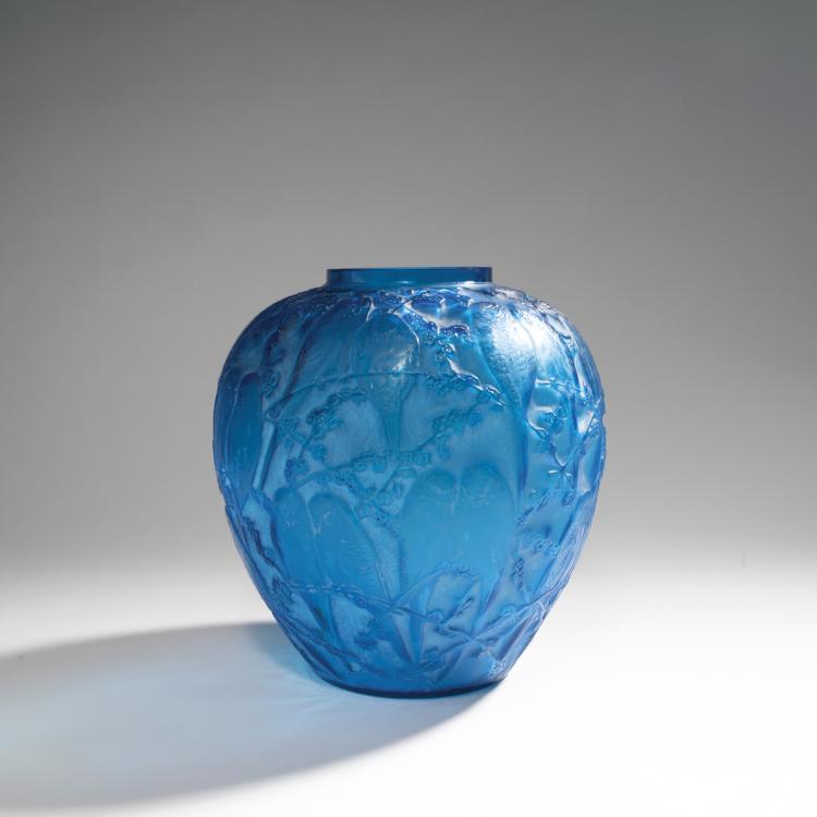 Hauptbild zu Objekt, Vase 'Perruches', 1919, Lalique, Wingen-sur-Moder, 144C 4
