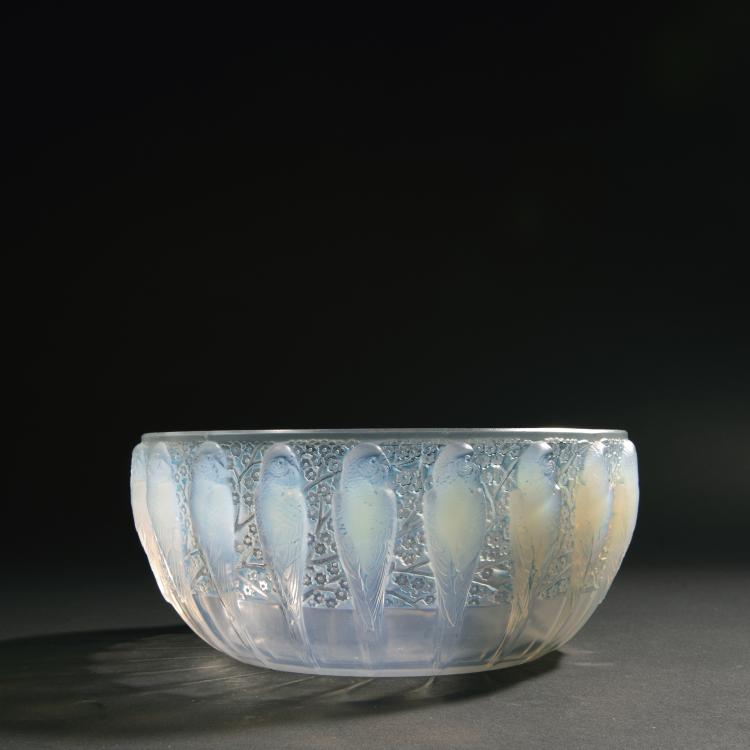 Hauptbild zu Objekt, 'Perruches' bowl, 1931, Lalique, Ren&eacute;, Wingen-sur-Moder, 144C 3