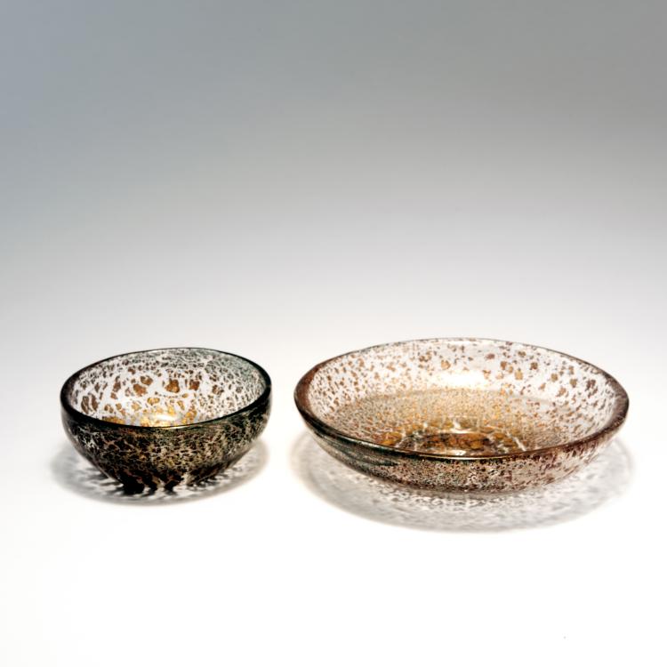 Bild 1 zu Objekt, Two 'Porpora' bowls, 1959, Ercole Barovier, Barovier & Toso, Murano, 146D 790