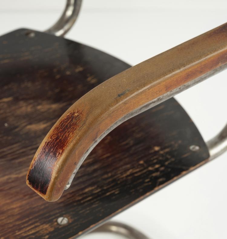 Bild 4 zu Objekt, Armlehnstuhl 'B 43/F', um 1933, Thonet, Frankenberg, 145A 106