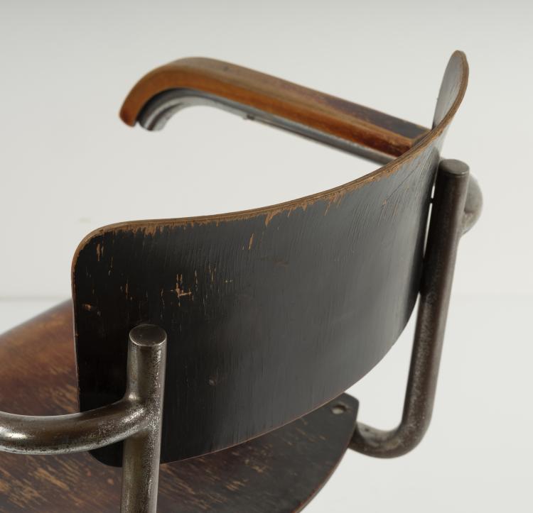 Bild 10 zu Objekt, Armlehnstuhl 'B 43/F', um 1933, Thonet, Frankenberg, 145A 106