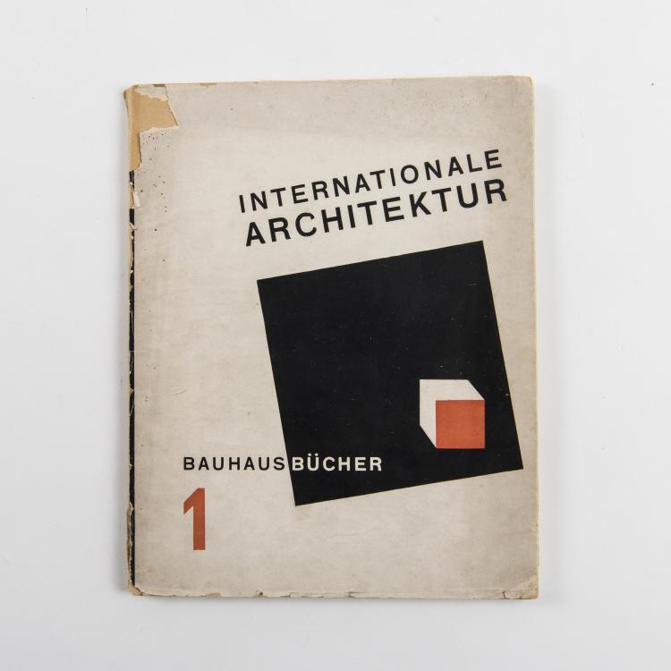 Hauptbild zu Objekt, Bauhausb&uuml;cher 1. Internationale Architektur, 1925, 145A 10