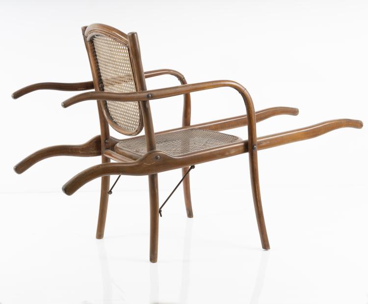 Bild 6 zu Objekt, Stretcher chair, 1890s, Thonet, Wien, 144B 554