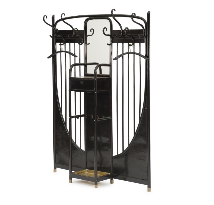 Hauptbild zu Objekt, Hallstand 'No. 6', c1904, Thonet, Wien, 144B 556