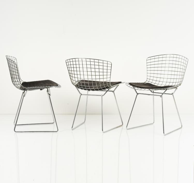 Hauptbild zu Objekt, Drei St&uuml;hle '420', 1952, Knoll International, 145B 261