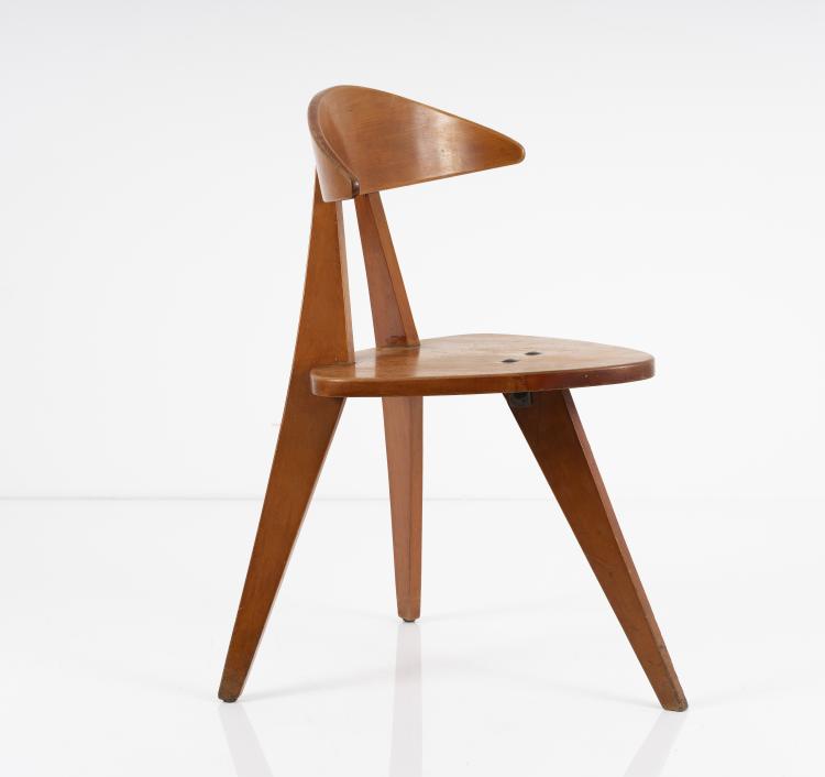 Hauptbild zu Objekt, Three legged child's chair, 1954, Wilkhahn, Eimbeckhausen, 145A 144