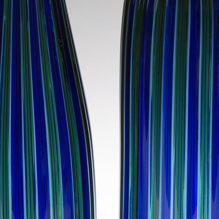 Bild 1 zu Objekt, Three bottles 'A canne', 1988/90, Gio Ponti, Venini & C., Murano, 146D 771