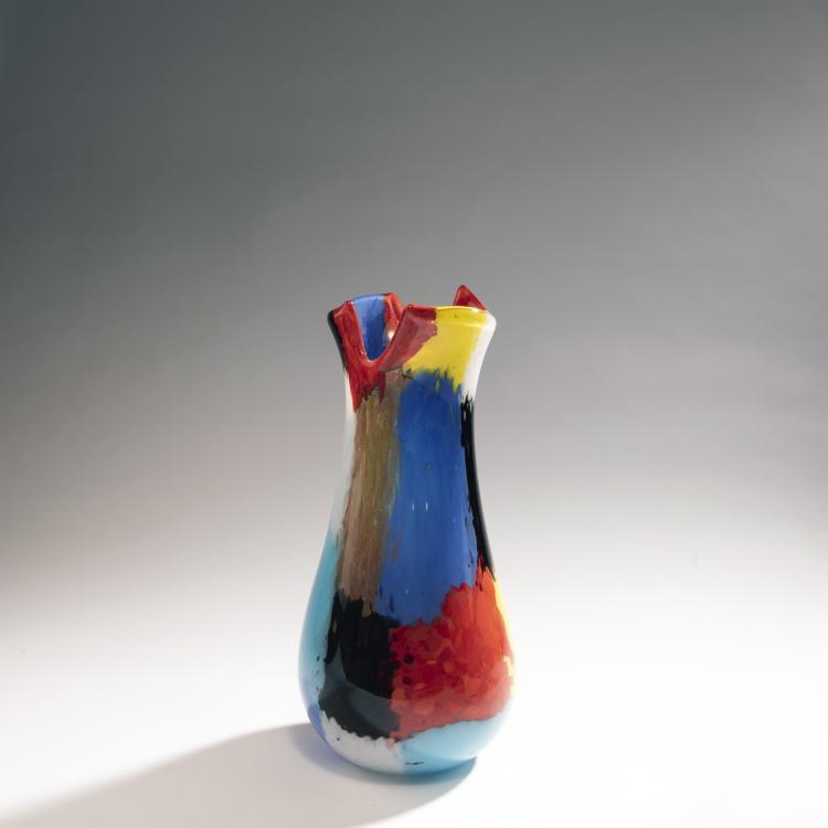 Bild 1 zu Objekt, 'Oriente' vase, c. 1960, A.Ve.M., Murano, 146D 853