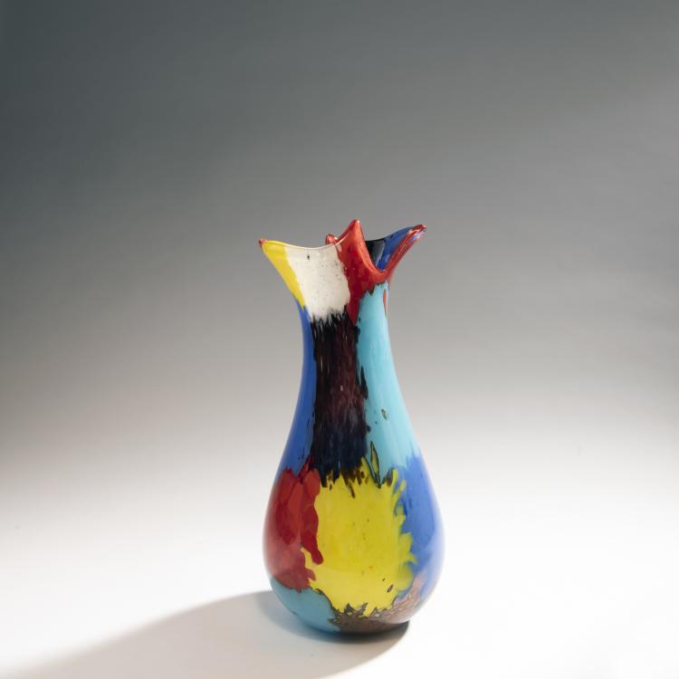 Bild 2 zu Objekt, 'Oriente' vase, c. 1960, A.Ve.M., Murano, 146D 853
