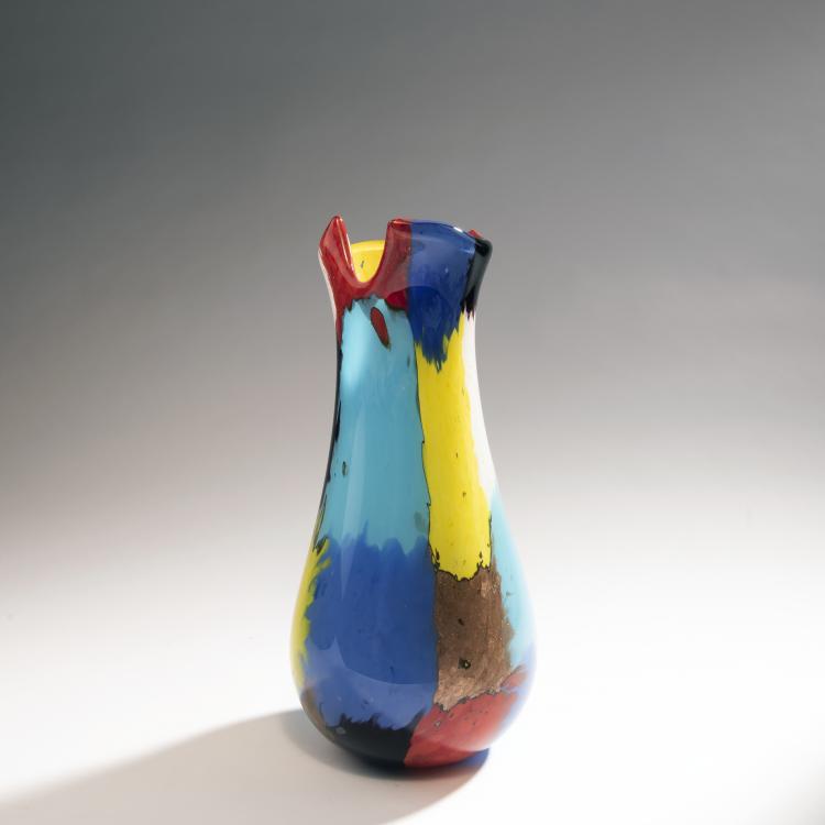 Bild 3 zu Objekt, 'Oriente' vase, c. 1960, A.Ve.M., Murano, 146D 853