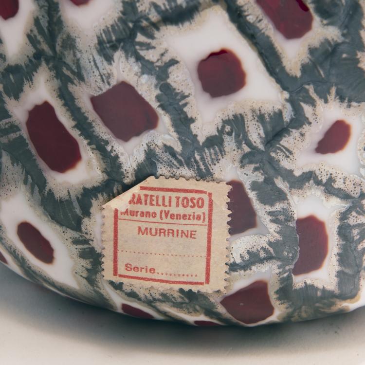 Bild 2 zu Objekt, Vase 'Tiffany', c. 1955, Toso, Fratelli, Murano, 146D 887