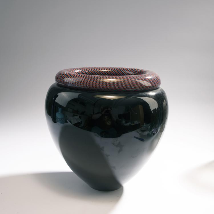 Hauptbild zu Objekt, Vase, c. 1984, Effetre International, Murano, 146D 889