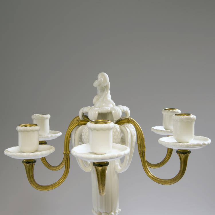 Bild 1 zu Objekt, Candelabrum from the 'Wedding Parade', 1908, Berlin, KPM, 144B 387