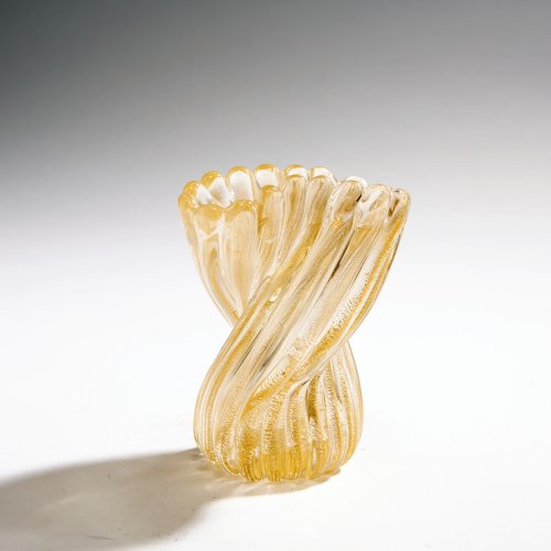 'Ritorto a coste' vase, 1950